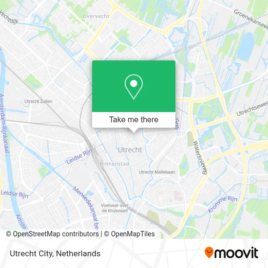 Utrecht City map