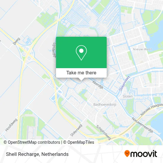 Shell Recharge Karte