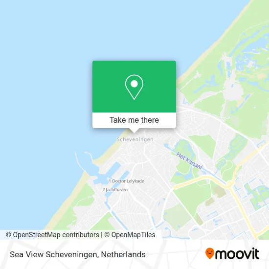 Sea View Scheveningen map