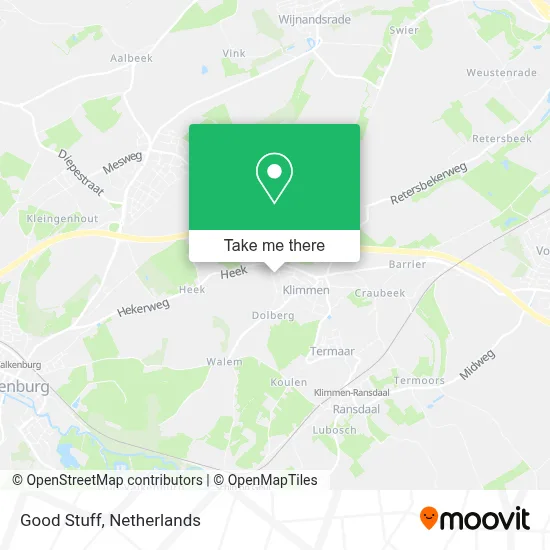 Good Stuff map
