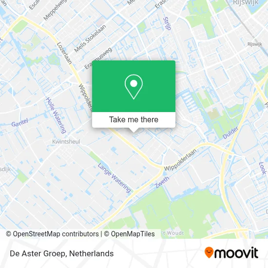 De Aster Groep map
