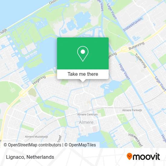 Lignaco map