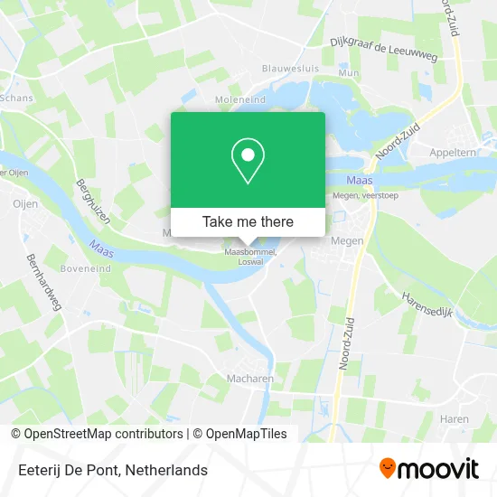 Eeterij De Pont map