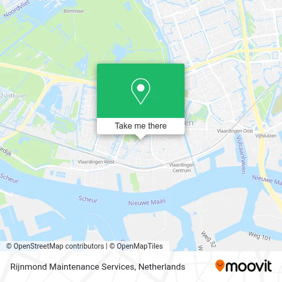 Rijnmond Maintenance Services map
