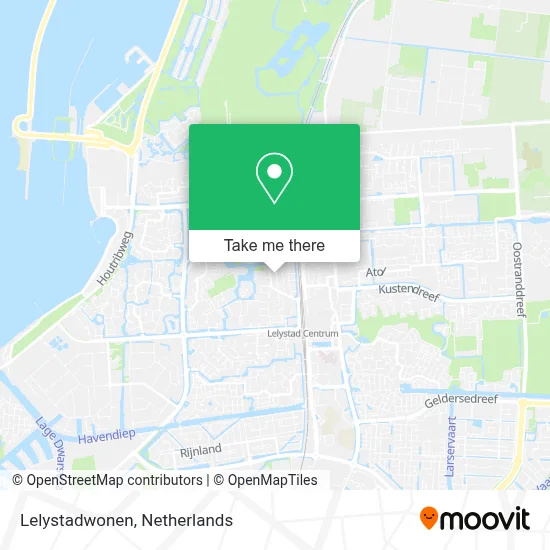 Lelystadwonen map