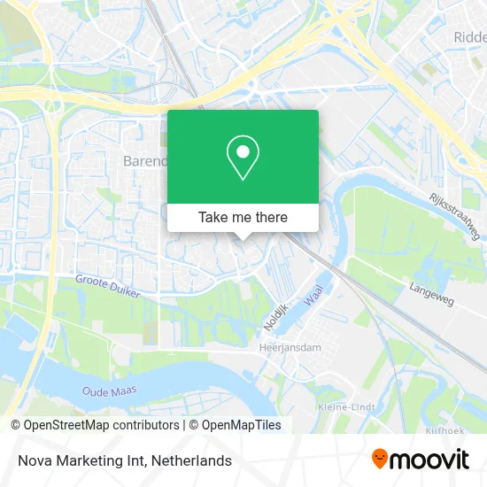 Nova Marketing Int map