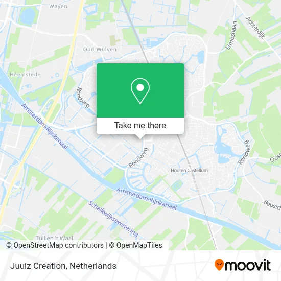 Juulz Creation map