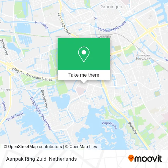 Aanpak Ring Zuid map
