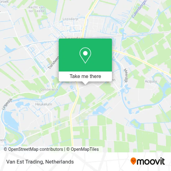 Van Est Trading map