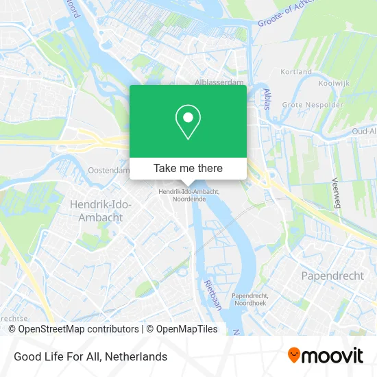 Good Life For All map