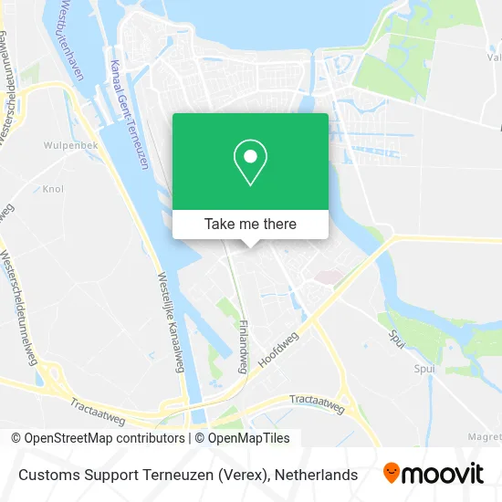 Customs Support Terneuzen (Verex) map
