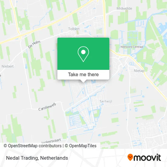 Nedal Trading map