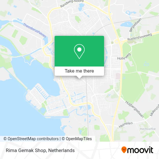 Rima Gemak Shop map