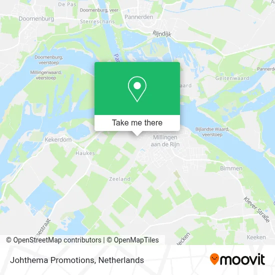 Johthema Promotions map