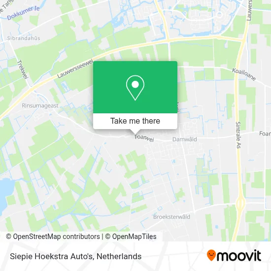 Siepie Hoekstra Auto's map