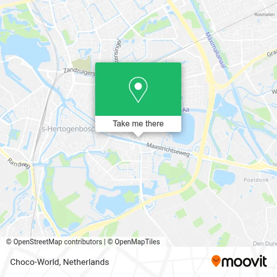 Choco-World map