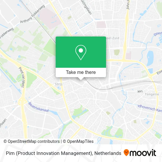Pim (Product Innovation Management) map