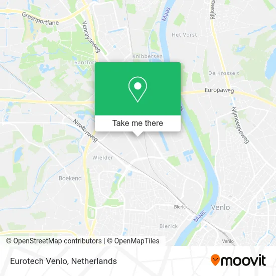 Eurotech Venlo map