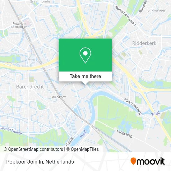 Popkoor Join In map