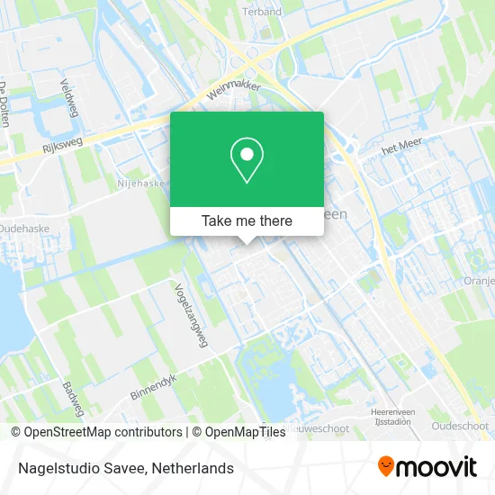 Nagelstudio Savee map