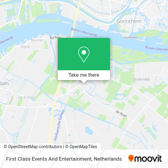 First Class Events And Entertainment map