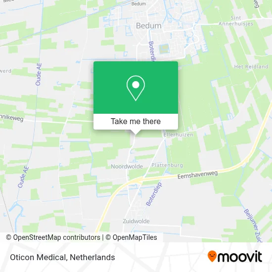 Oticon Medical map