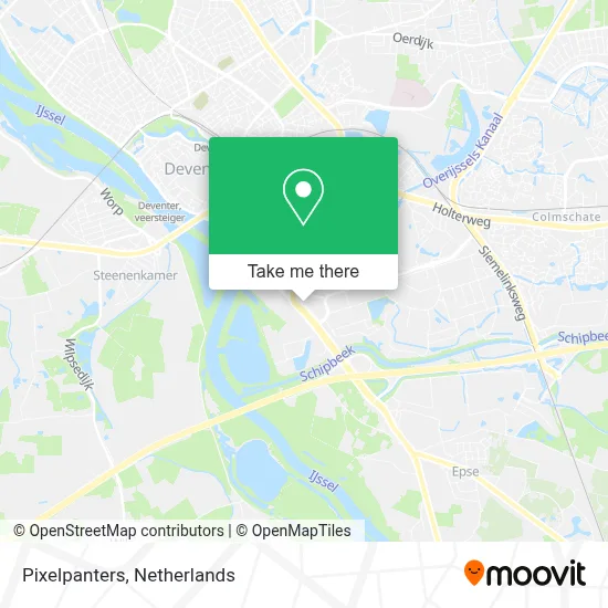 Pixelpanters map