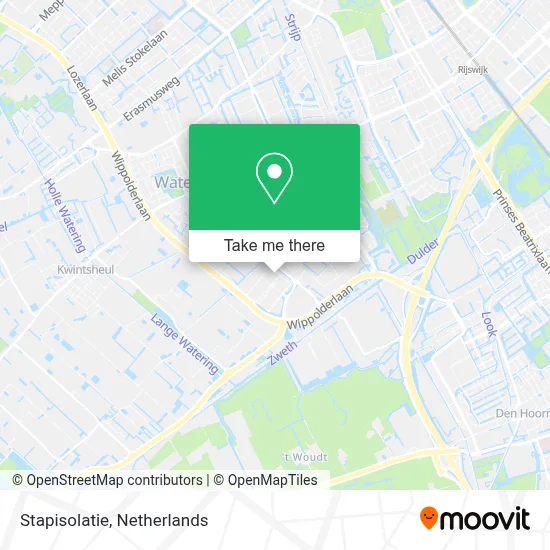 Stapisolatie map