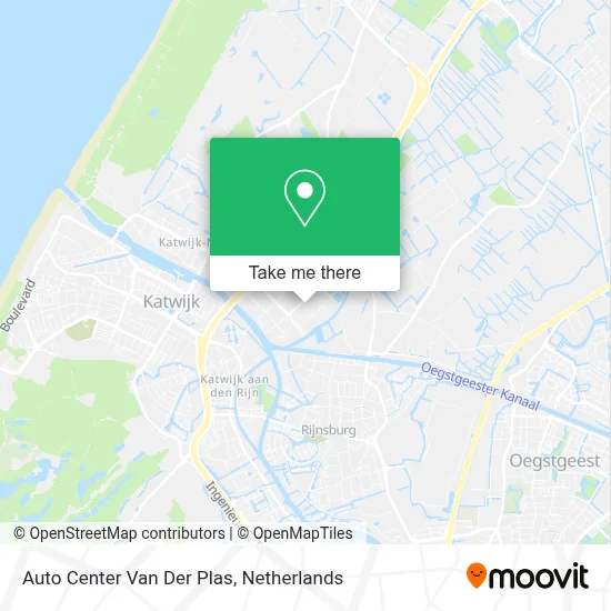 Auto Center Van Der Plas map