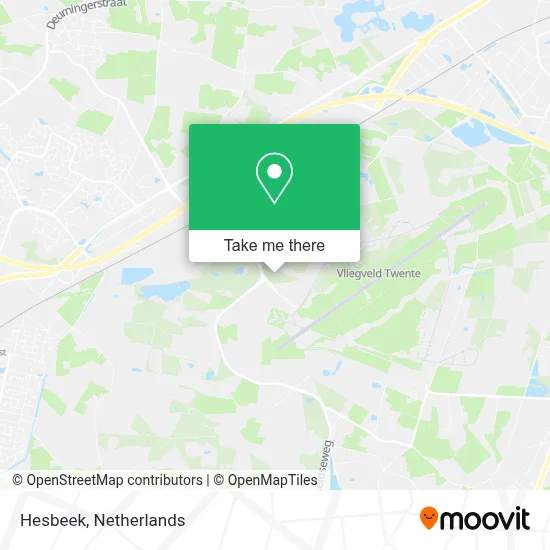 Hesbeek map