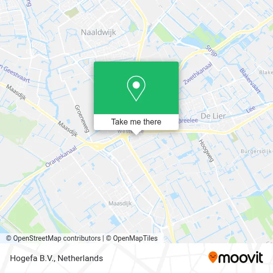 Hogefa B.V. map