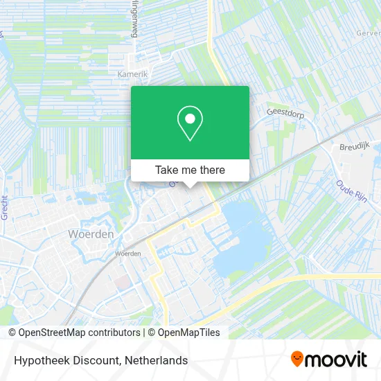 Hypotheek Discount map