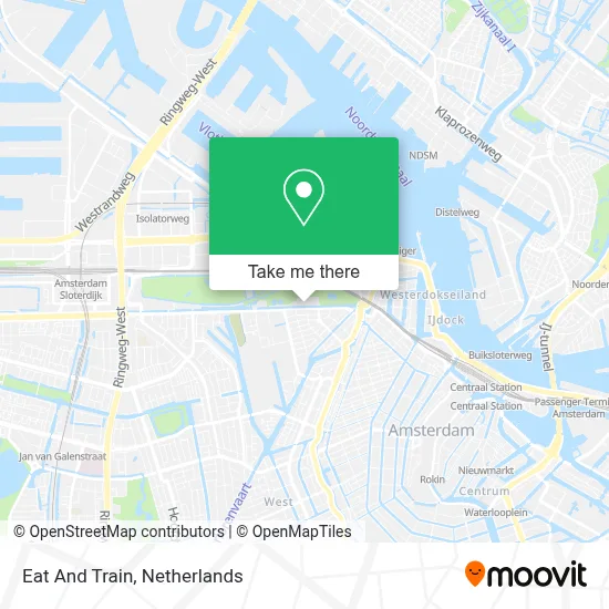 Eat And Train map