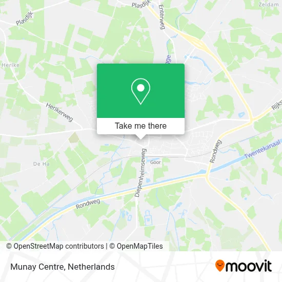 Munay Centre map