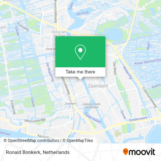 Ronald Bonkerk map