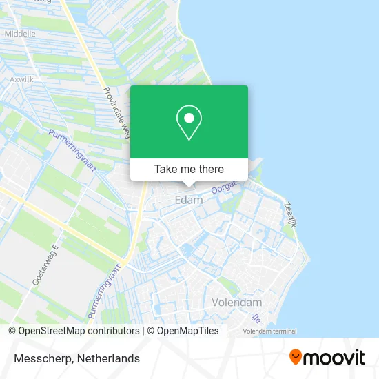 Messcherp map