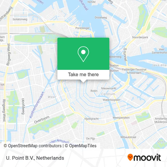 U. Point B.V. map