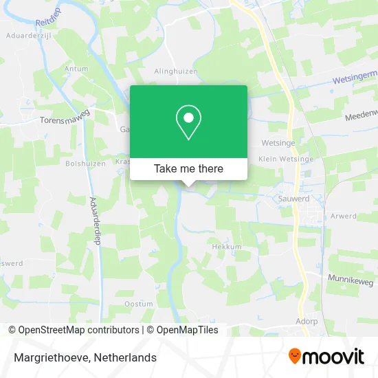 Margriethoeve map
