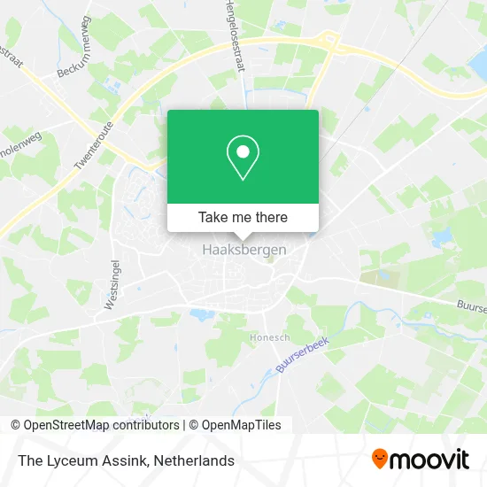 The Lyceum Assink map