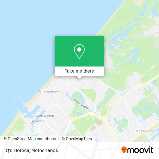 Q's Horeca map