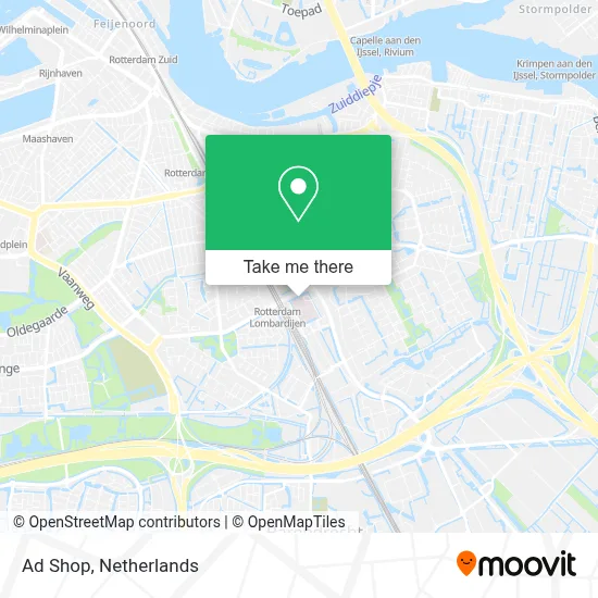 Ad Shop map