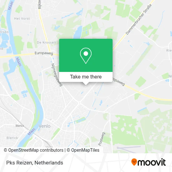 Pks Reizen map