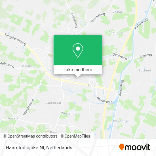 Haarstudiojoke.Nl map