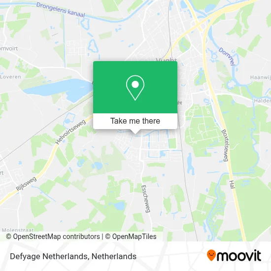 Defyage Netherlands map