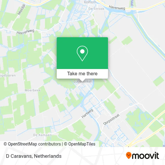 D Caravans map