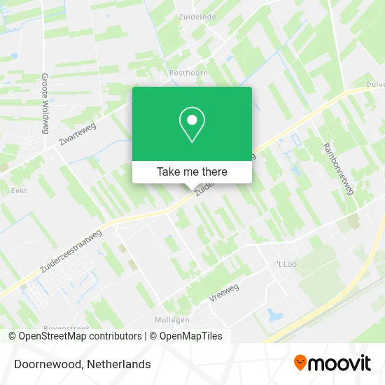 Doornewood map