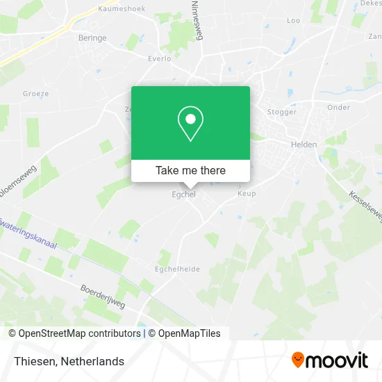 Thiesen map