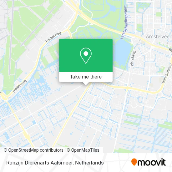 Ranzijn Dierenarts Aalsmeer map