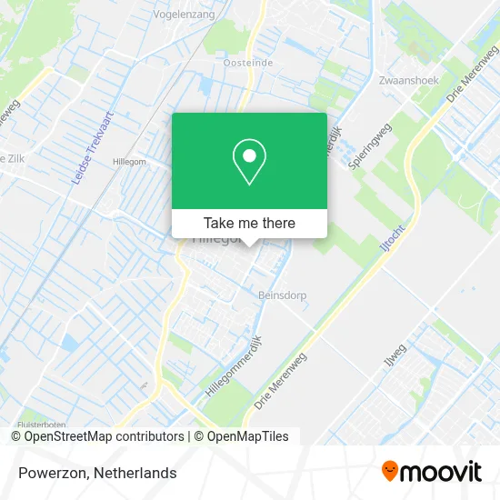 Powerzon map