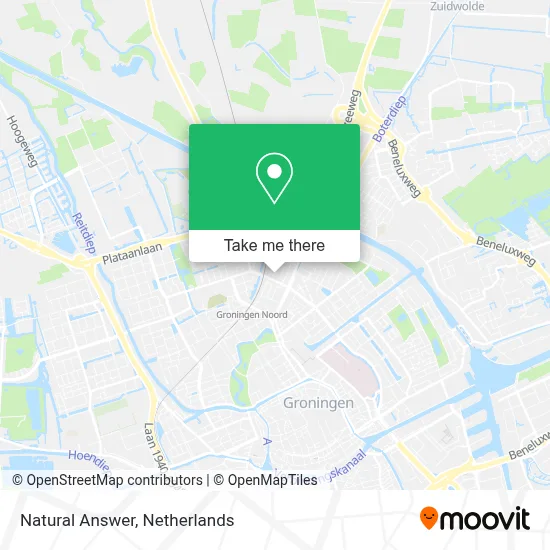 Natural Answer map